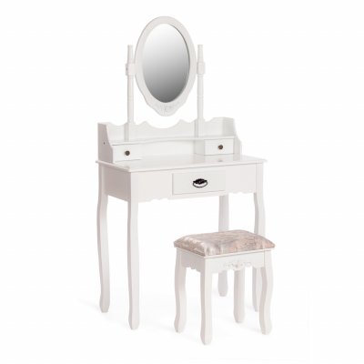 Туалетный столик с зеркалом и табуретом Secret De Maison Gaude (Tetchair)